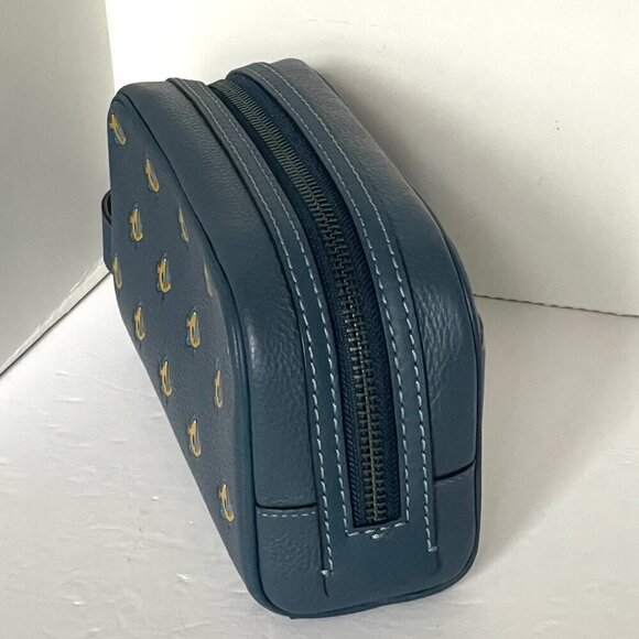 Blue Fish Pattern Men's Bag - Picture 3 of 7